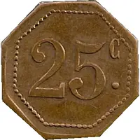 25 Centimes