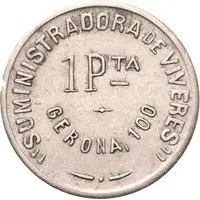 1 Peseta - Real Institución Cooperativa