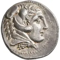 Tetradrachm - Audoleon In the name of Alexander III, Astibos or Damastion