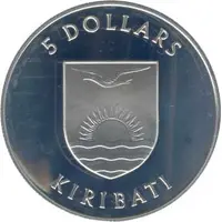 5 Dollars Royal Visit, Silver Proof Issue