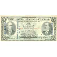 5 Dollars Royal Bank of Canada