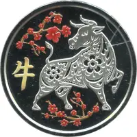 1 oz Silver TD Bank, Year of the Ox