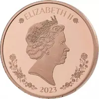 100 Francs CFA Elizabeth II, fourth portrait