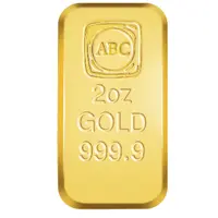 Bar - Gold 2 Ounce - Australian Bullion Company Cast