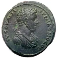 Medallion - Commodus Gladiator and bull