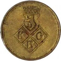 50 Pfennigs - Berlin K G B