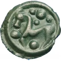 Potin with large head