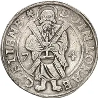 1 Thaler - Volkmar Wolfgang St. Andreas Ausbeute
