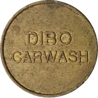 Car Wash Token - Dibo Brass