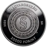 20 000 Forint 150th Anniversary of the Regional Lawyers Associations