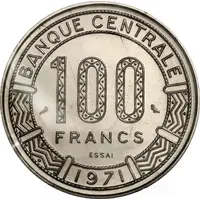 100 Francs CFA Essai
