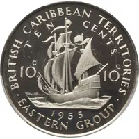 10 Cents - Elizabeth II Reverse Trial
