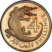 4 Shillings - Elizabeth II 2nd portrait