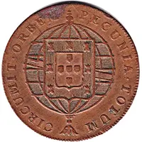 80 Reis - João VI Lisboa mint