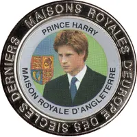 5 Francs United Kingdom - Prince Harry