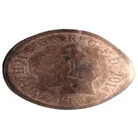 Elongated Coin - The 3 Ships, Portsmouth