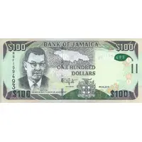 100 Dollars With green leaf