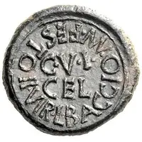 Quadrans - Augustus L BAGGIO MN FESTO II VIR C V I CEL