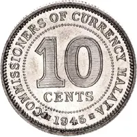 10 Cents - George VI