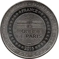 Monnaie de Paris Tourist Token - Luxembourg Pont Adolphe - Nei Bréck