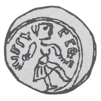 Denier Bracteate - Mieszko III the Old Gniezno or Kalisz mint