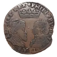 Counter token - Marriage of Philip II and Elizabeth of Valois