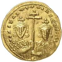 Solidus - Constantine VII and Romanos II Constantinopolis
