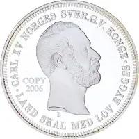 1 Speciedaler - Carl XV Replica