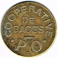 10 Centimes - Coopérative - Bages [66]