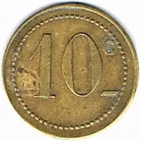 10 Centimes - Coopérative - Bages [66]