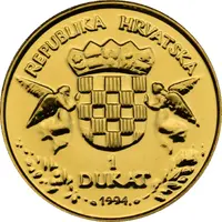1 Ducat Commemorating the Croatian Dinar