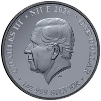 1 Dollar - Charles III Year of the Horse