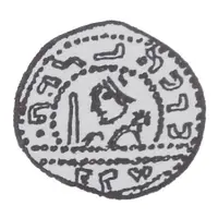 Denier Bracteate - Mieszko III the Old Gniezno or Kalisz mint