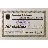50 Céntimos Xerta