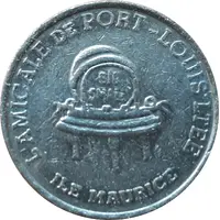 Token - 2 Rupees - L'amicale de Port-Louis Ltee