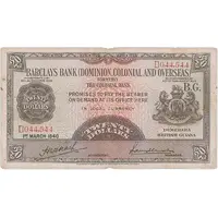 20 Dollars Barclay's Bank