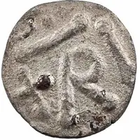 Denier anonymous under Charles Martel mayor of the palace Metz mint