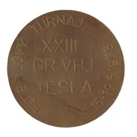 Prize medal - Tesla - Futbalový turnaj