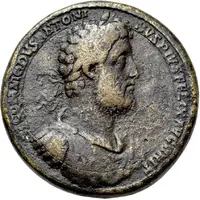 Medallion - Commodus Victoria and Apollo Palatine