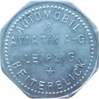 10 Pfennig - Leipzig Automobil and Aviatik A.G. Heiterblick