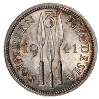 3 Pence - George VI