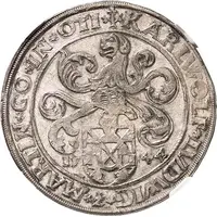 1 Thaler - Charles Wolfgang, Louis XV and Martin