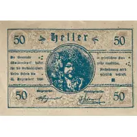 50 Heller Waidendorf