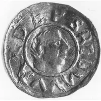 Denier - Bernard buste à droite