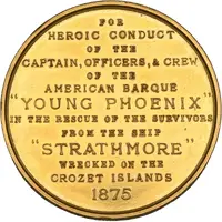 Award Rescue of the Strathmore, gold