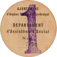 1 Peseta Aigüestoses del Llobregat