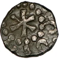 Denier at the cross - Various moneyers Chalon mint