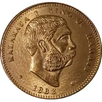 1 Dollar - Kalākaua