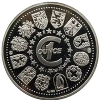 1 oz Silver Monaco - Bonjour Europe!