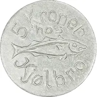 5 Kroner J. F. Kjølbro